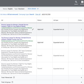 Other: Adwords: Divorce Attorney